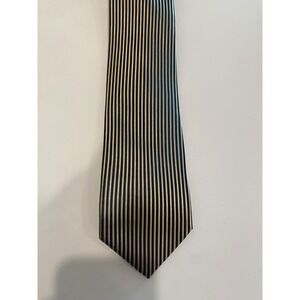 Gianfranco Italy Men's Micro Fiber Hand Made Striped Necktie